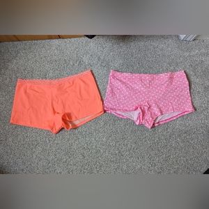 2 pairs shortie/mini short XL Victoria's Secret panties